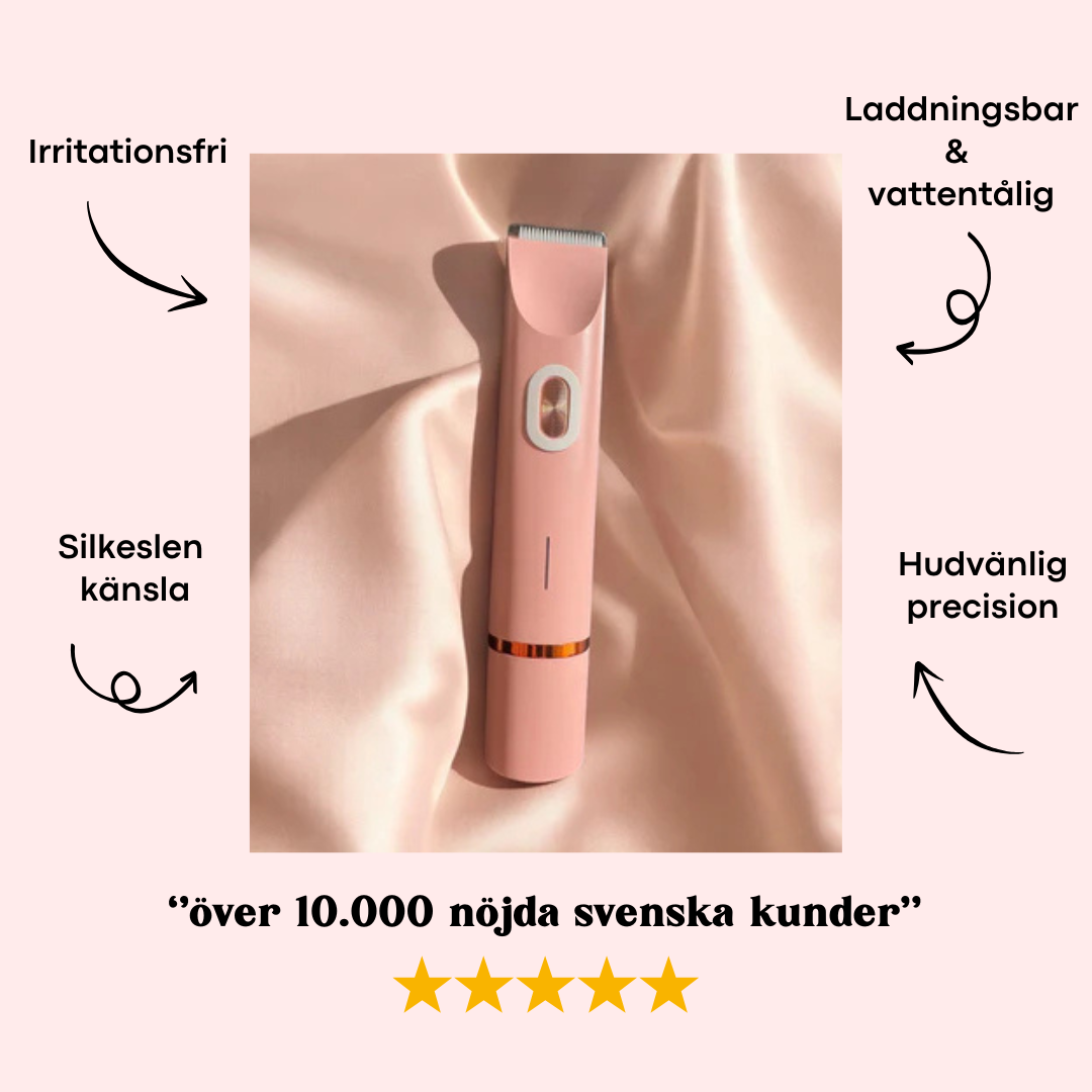 BareLush - Skonsam rakning som låter din hud andas!